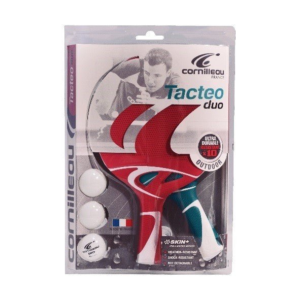 Tacteo Pack Duo (Waterproof) Table Tennis Bat - My Store
